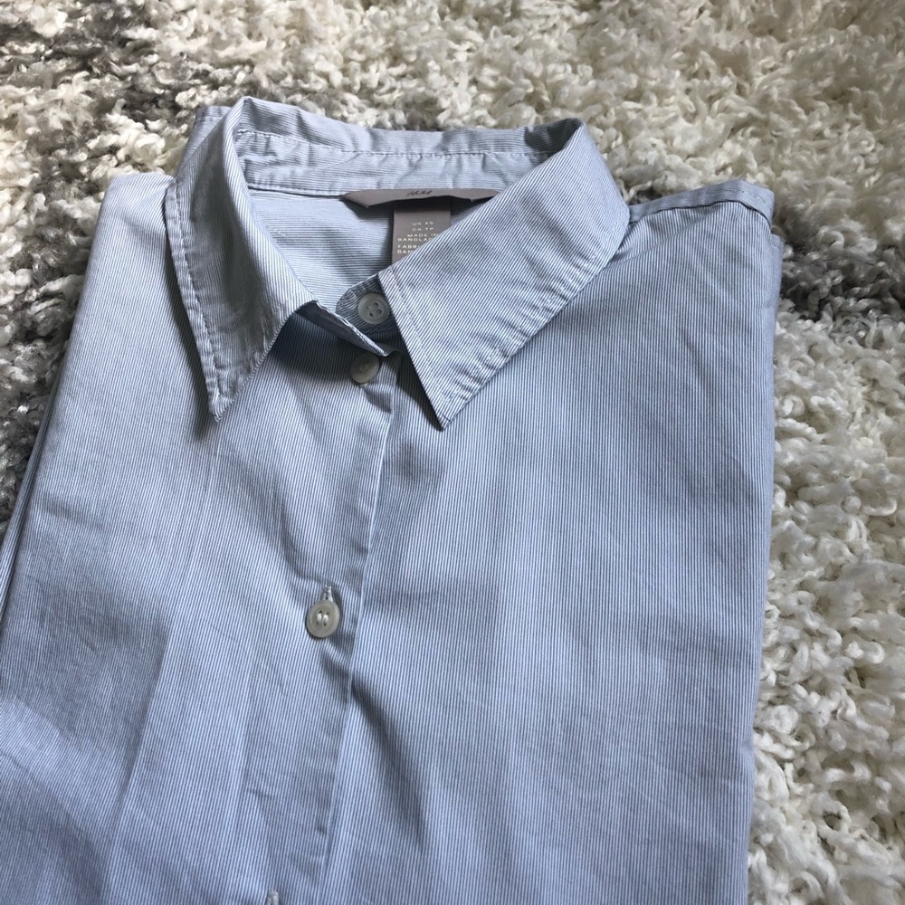 H&M Blue dress shirt